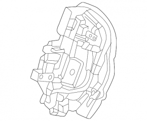 Замок двери задней левой Land Rover Range Rover Sport 23-26