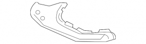 Кронштейн переднего бампера правый Audi A6 C8 19-24