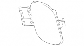 Лючок бензобака Mitsubishi Outlander 14-22