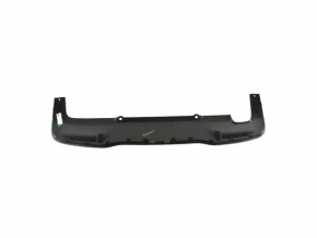 Губа заднего бампера Jeep Compass 17-22 структура, Trailhawk, выхлоп справа, трещина