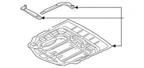 Корыто багажника Audi Q7 4L 10-15