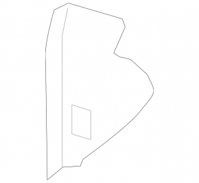 Ornamente bord dreapta Mercedes Clasa A V177 19-22, negru