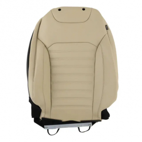 Водительское сидение Ford Edge 15-24 с airbag, электро, подогрев, кожа бежевая, SEL