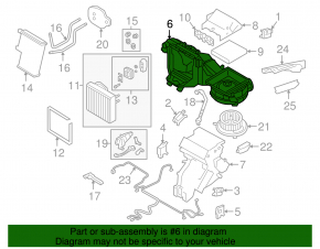 Печка в сборе VW Atlas 18-26
