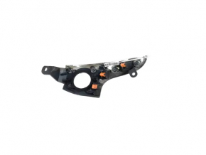 Накладка передней панели правая кнопки Start-Stop Jeep Grand Cherokee WK2 20-22 под темное дерево с хром