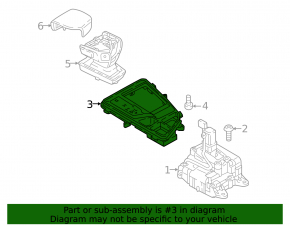 Накладка шифтера Audi A4 B9 17-25 царапины на хроме
