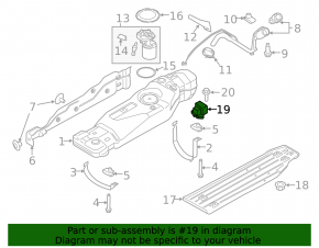 Fuel Pump Control Module Ford Explorer 11-19