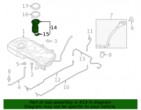 Топливный насос бензонасос Mini Cooper Countryman R60 11-16 под турбо