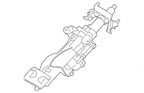 Рулевая колонка BMW X5 F15 14-18 с электро регулировкой