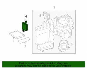 TEMPERATURE CONTROL MODULE AC AMPLIFIER Toyota Camry v50 12-14 usa