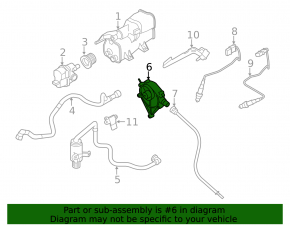 Насос вакуумный BMW X3 F25 11-17