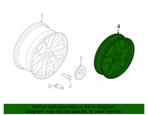 Запасное колесо BMW X7 G07 19-26 R19 155/80