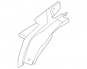 Garnitură aripă capotă-aripă dreapta Kia EV6 22-24 plastic