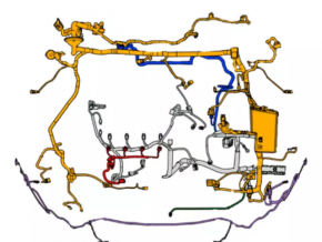 Проводка моторная Ford Focus mk3 11-13