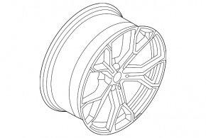 Диск колесный R21 x 10.5J BMW X5 G05 24-26 915 стиль