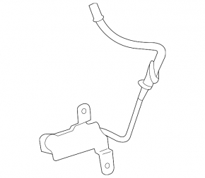 TIRE PRESSURE MONITOR SENSOR задний Lexus IS 14-20 отрезана фишка