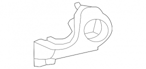 Накладка кнопки Start-Stop Lexus ES300h ES350 13-18 черная