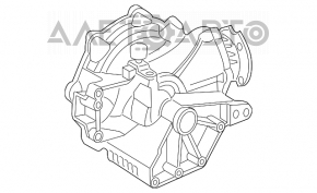 Передний редуктор Mercedes W211 E350