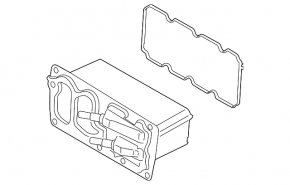 Интеркулер теплообменник Ford Fusion mk5 13-20 1.5T