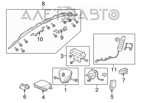 YAW RATE SENSOR Acura MDX 07-13