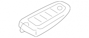 Ключ Ford C-max MK2 13-14 SE smart