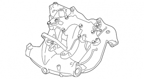 Коллектор впускной Honda CRV 20-22 hybrid