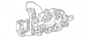 Задний дифференциал редуктор Buick Encore 16-22 49к