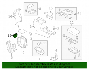 USB Hub Subaru Forester 14-18 SJ