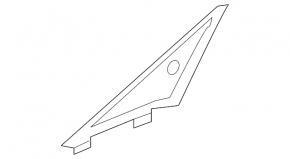 Ornamente ușă triunghi lateral față dreapta Mercedes Clasa C W205 43 15-21