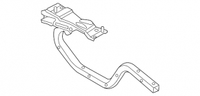 Петля крышки багажника правая Mazda 3 14-16 BM