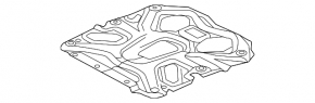 Protecție metalică pentru motor Mazda 6 14-17