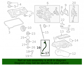 Трубка щупа уровня масла Lexus RX350 RX450h 10-15