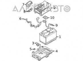 Suport baterie pentru Kia Niro 23-26 EV