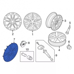 Колпак колесный R17 Ford Escape MK4 20-23