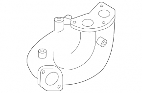 Коллектор выпускной правый Subaru Impreza WRX GH 08-14 2.5T