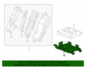 Кронштейн блока ECU Chevrolet Volt 11-13