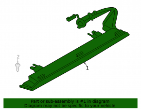 Стоп сигнал BMW X5 F15 14-18