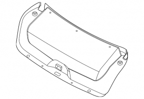 Обшивка крышки багажника Kia K5 21-24
