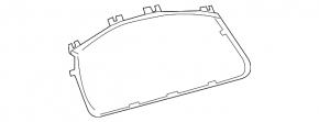 Обрамления щитка приборов Lexus LS460 07-12 usa
