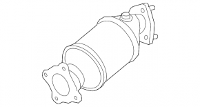 Катализатор Audi A6 C8 19-21 2.0T