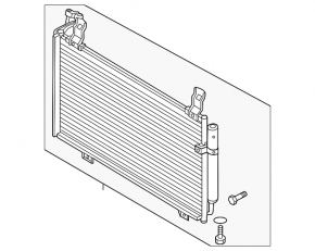 Condensator radiator aer conditionat Mazda CX-5 13-16 2.0, 2.5