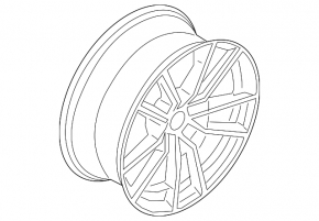 Disc roată R22 x 10.5J BMW X7 G07 19-26 stil 755M, M-Sport