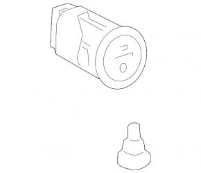 Кнопка зажигания Start-Stop Toyota Prius 20 04-09
