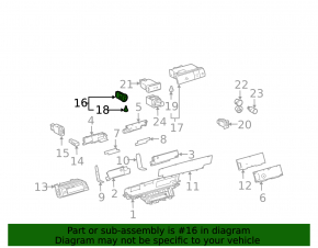 Кнопка зажигания Start-Stop Toyota Prius 20 04-09