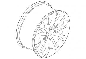 Диск колесный R18 Lincoln MKC 15-19 тип 3