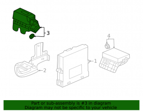 Telematics Antenna Module Honda Insight 19-22