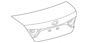 Capac portbagaj Toyota Camry v55 15-17 pentru eleron, pentru cameră