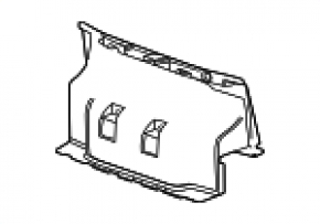 Deflector superior radiator Honda Prologue 24-26