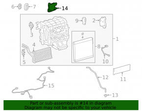 Compressor Control Module Toyota Camry v70 18-20
