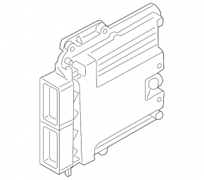 Блок ECU компьютер двигателя Lincoln MKZ 13-14 hybrid